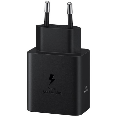 SAMSUNG Ładowarka sieciowa 45W Fast, (+ kabel), Czarna