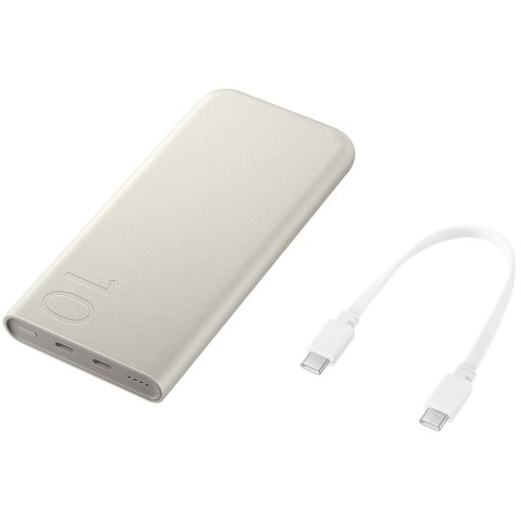 SAMSUNG Power Bank 10 000 mAh 25W Super Fast Charging, Beige
