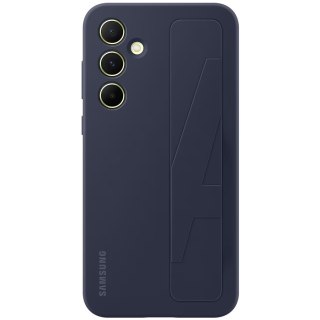 SAMSUNG Galaxy A55 Standing Grip Case Blue Black
