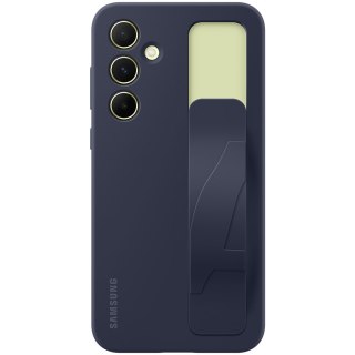 SAMSUNG Galaxy A55 Standing Grip Case Blue Black