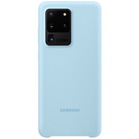 SAMSUNG Galaxy S20 Ultra Silicone Cover Blue