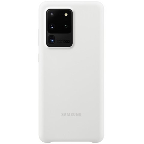 SAMSUNG Galaxy S20 Ultra Silicone Cover White