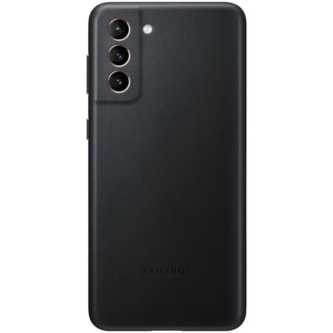 SAMSUNG Galaxy S21+ Leather Cover Black