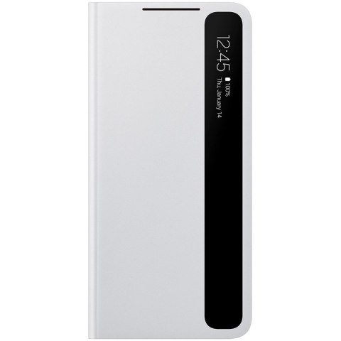 SAMSUNG Galaxy S21+ Smart Clear View Cover Light Gray