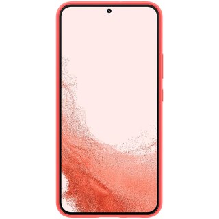 SAMSUNG Galaxy S22+ Silicone Cover Coral Red