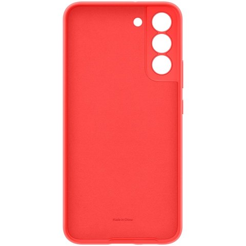 SAMSUNG Galaxy S22+ Silicone Cover Coral Red