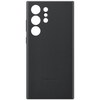 SAMSUNG Galaxy S23 Ultra Leather Case Black