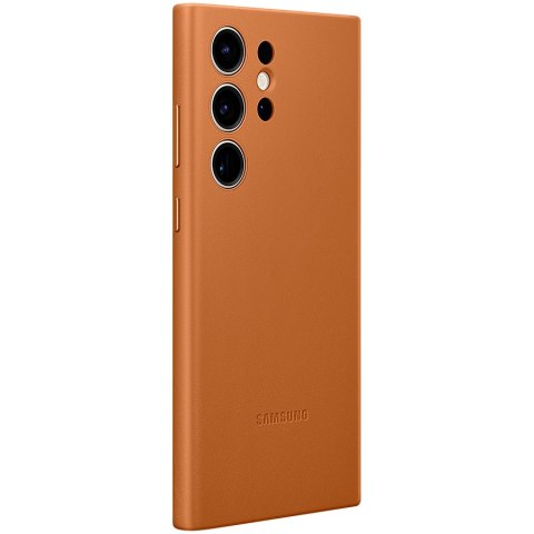 SAMSUNG Galaxy S23 Ultra Leather Case Camel
