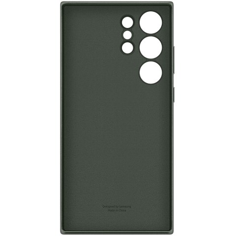 SAMSUNG Galaxy S23 Ultra Leather Case Green
