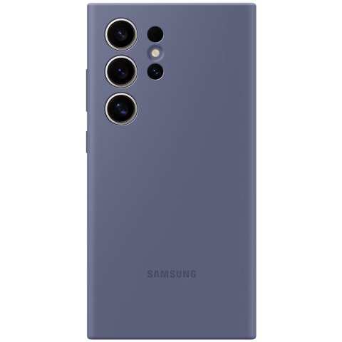 SAMSUNG Galaxy S24 Ultra Silicone Case Violet