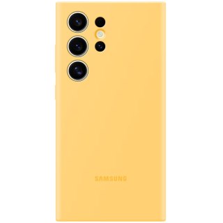 SAMSUNG Galaxy S24 Ultra Silicone Case Yellow