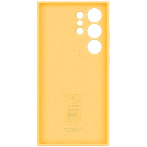 SAMSUNG Galaxy S24 Ultra Silicone Case Yellow
