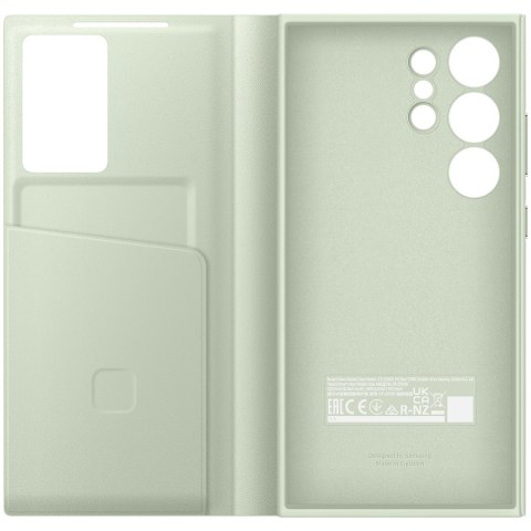 SAMSUNG Galaxy S24 Ultra Smart View Wallet Case Light Green