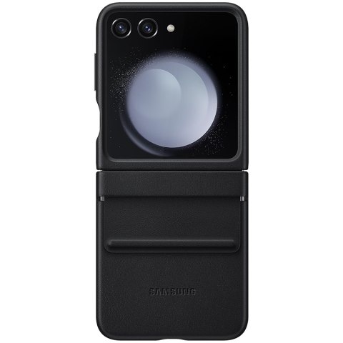 SAMSUNG Galaxy Z Flip5 Flap Eco-Leather Case Black