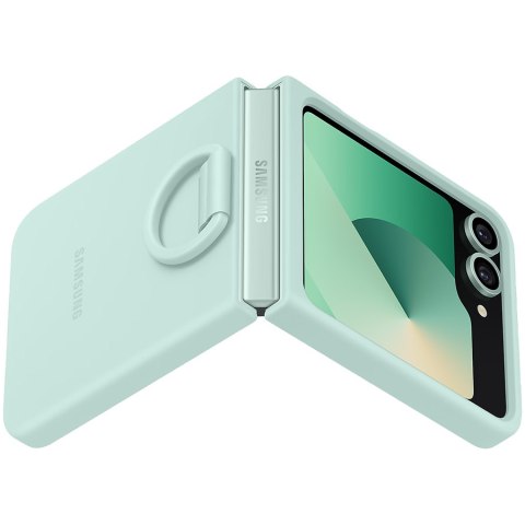 SAMSUNG Galaxy Z Flip6/Flip7 FE Silicone Case Mint