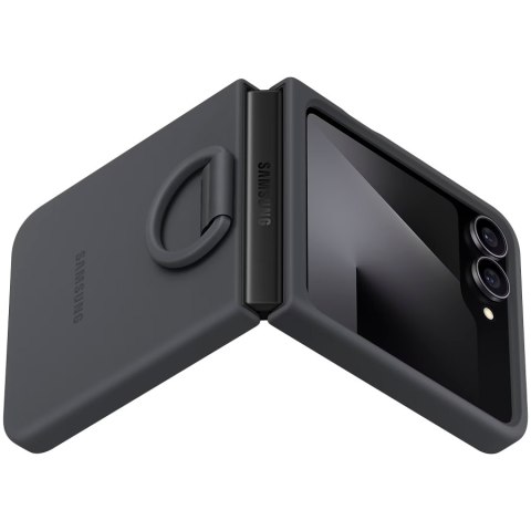 SAMSUNG Galaxy Z Flip6 / Flip7 FE Silicone Case Black