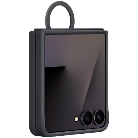SAMSUNG Galaxy Z Flip7 Silicone Case Black