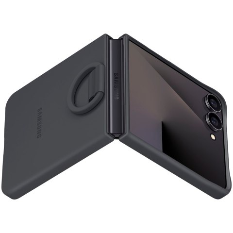 SAMSUNG Galaxy Z Flip7 Silicone Case Black