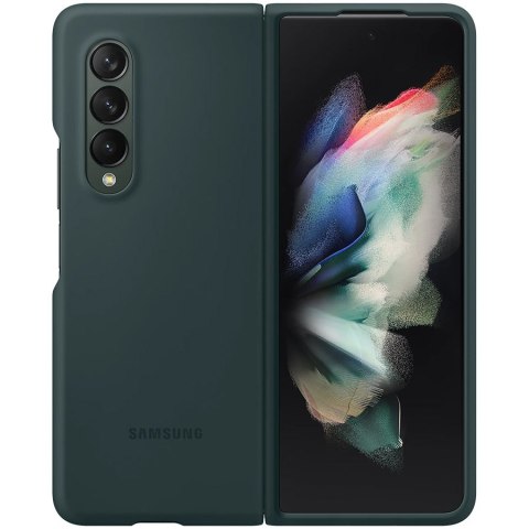 SAMSUNG Galaxy Z Fold3 Silicone Cover Green