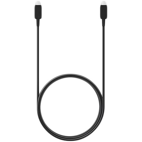 SAMSUNG original data cable USB Type-C to USB Type-C (1.8m, 5A), super fast charging up to 45W, Black