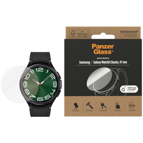 PANZERGLASS Screen Protector Samsung Galaxy Watch 6 Classic, 47mm