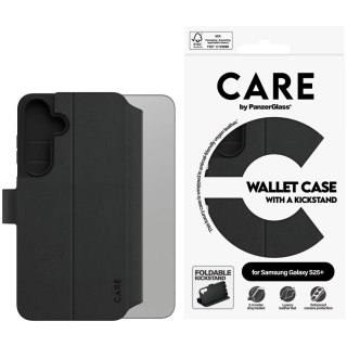 PANZERGLASS CarE Feature Wallet KickStand S25+ Black
