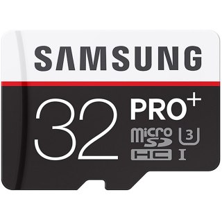 SAMSUNG 32GB Micro SD Pro+ Memory Card w/ Adapter