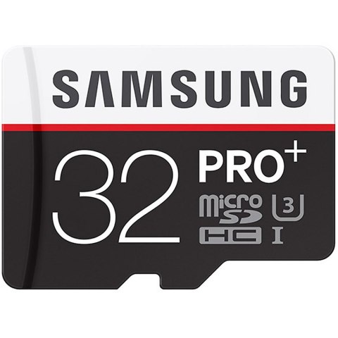 SAMSUNG 32GB Micro SD Pro+ Memory Card w/ Adapter