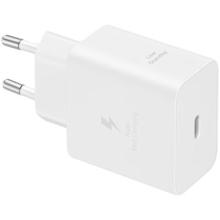 SAMSUNG Ładowarka sieciowa 45W Fast, (bez kabla), Biała