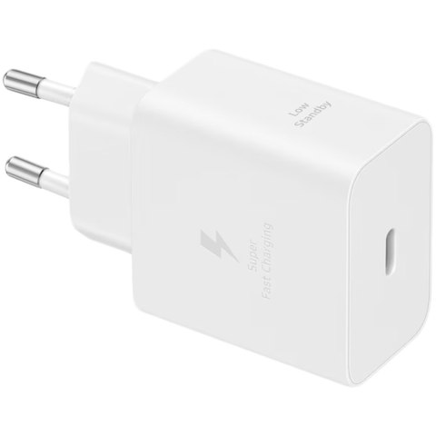 SAMSUNG Ładowarka sieciowa 45W Fast, (bez kabla), Biała