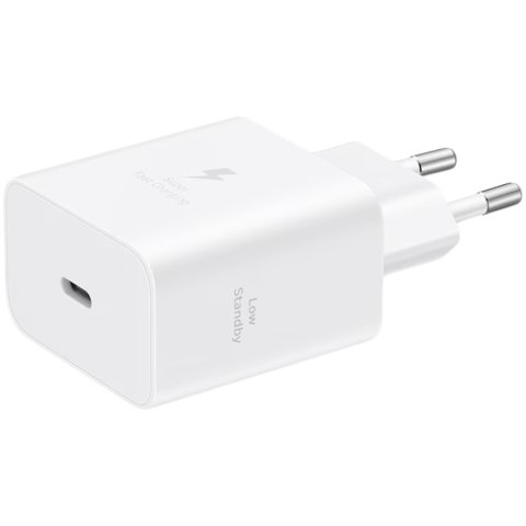 SAMSUNG Ładowarka sieciowa 45W Fast, (bez kabla), Biała