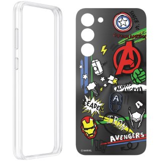 SAMSUNG Frame Case do Galaxy S23+ - Marvel Doodle
