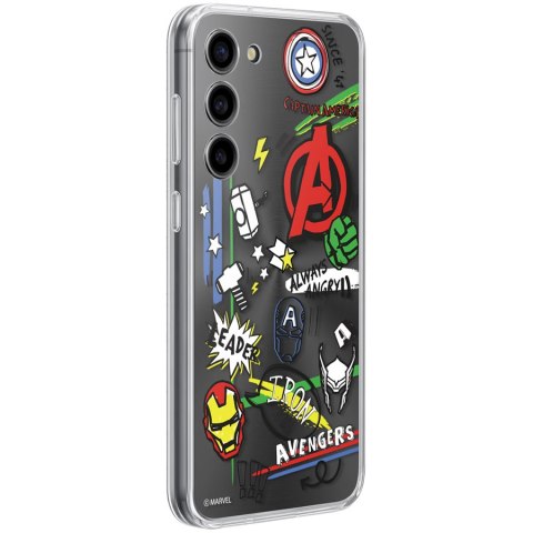 SAMSUNG Frame Case do Galaxy S23+ - Marvel Doodle