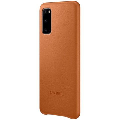 SAMSUNG Galaxy S20 Ultra Leather Cover Brown