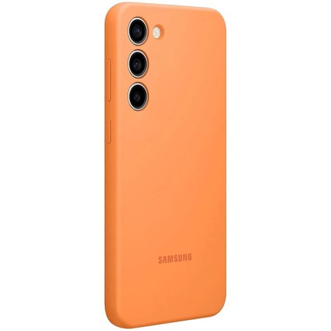SAMSUNG Galaxy S23+ Silicone Case Orange