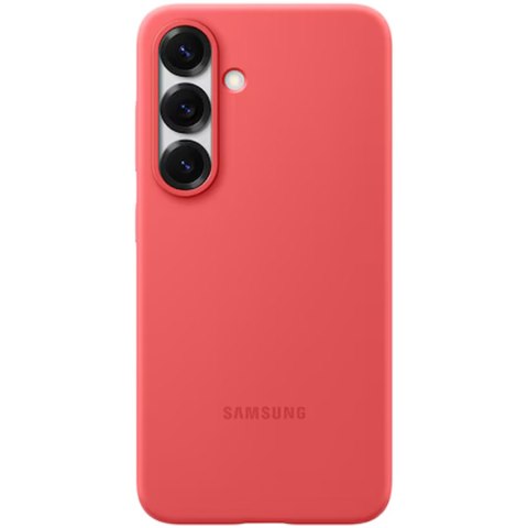 SAMSUNG Galaxy S25 Silicone Case Red