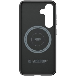 SAMSUNG Galaxy S25 Spigen Enzo Aramid Magnet Black-Silver