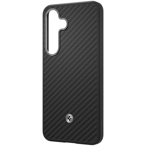 SAMSUNG Galaxy S25 Spigen Enzo Aramid Magnet Black-Silver