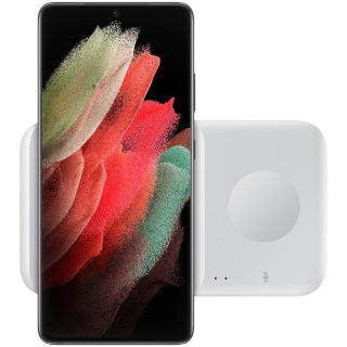 SAMSUNG Ładowarka indukcyjna Duo Fast Charge, Biała