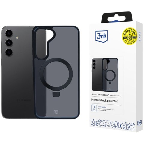 ETUI SAMSUNG GALAXY S25+ 3MK Mag&Stand Smoke Case