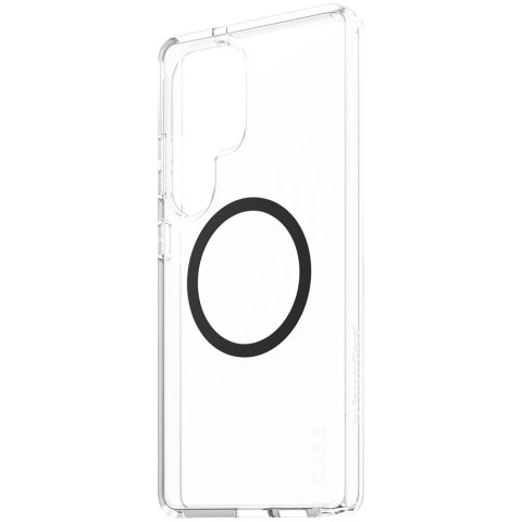 PANZERGLASS CARE Flagship Urban Combat Black QI S25 Ultra Transparent