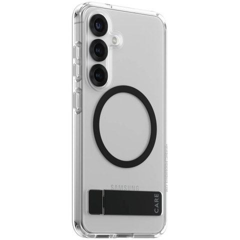 PANZERGLASS CarE Feature Black KickStand QI S25 Transparent