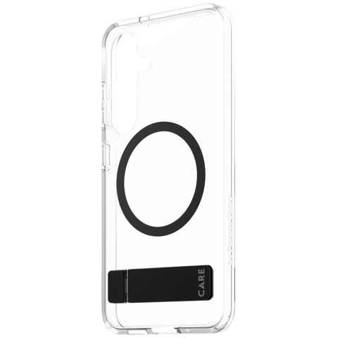 PANZERGLASS CarE Feature Black KickStand QI S25 Transparent
