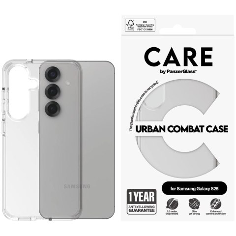 PANZERGLASS CarE Flagship Urban Combat S25 Transparent