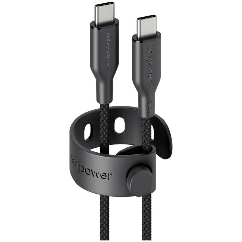 PANZERGLASS Empower Racing 240W USB C-C 2m Black