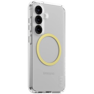 PANZERGLASS Urban Combat Case Transparent w. CHardonnay Qi Compatible SAMSUNG Galaxy S25
