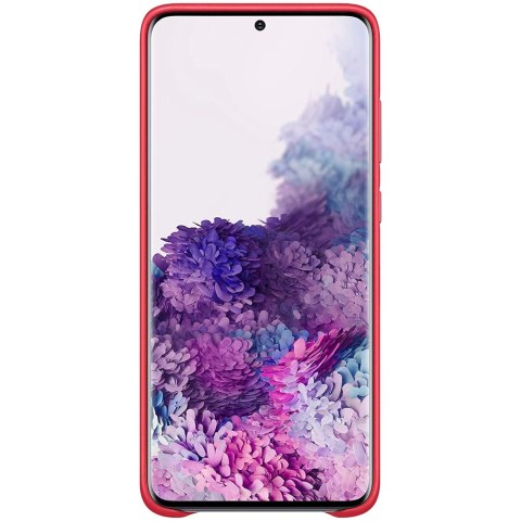 SAMSUNG Galaxy S20+ Leather Cover Red