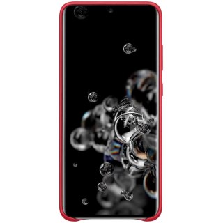 SAMSUNG Galaxy S20 Ultra Leather Cover Red
