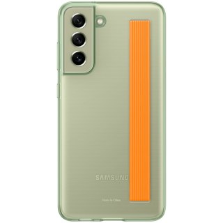 SAMSUNG Galaxy S21 FE Slim Strap Cover Olive