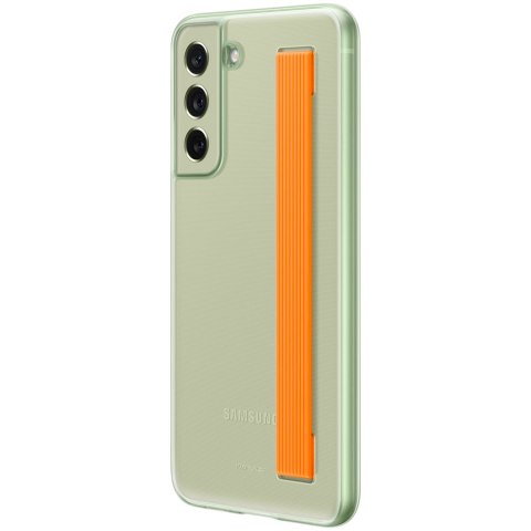 SAMSUNG Galaxy S21 FE Slim Strap Cover Olive